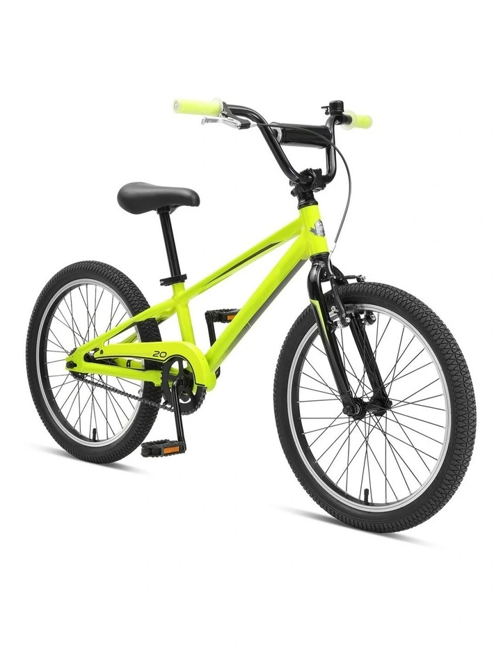 Lightweight Boys Bike 20inch in Lime Green