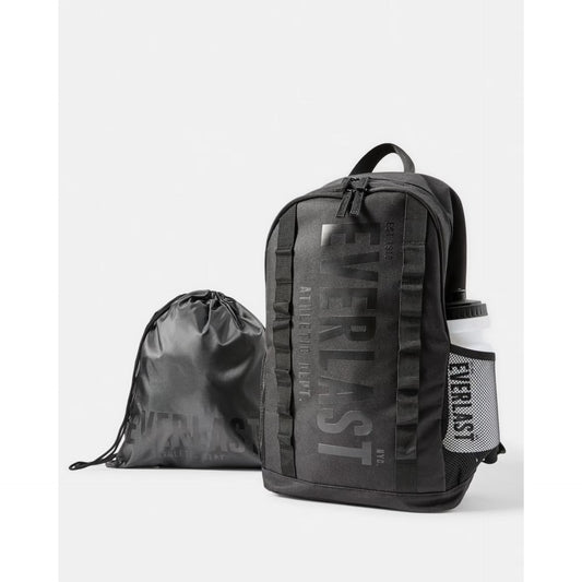 Everlast 3 Piece Bungee Backpack Set - Black
