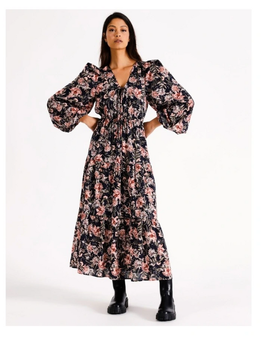 CYPER OVERSIZED TEE IN BLUR PRINT