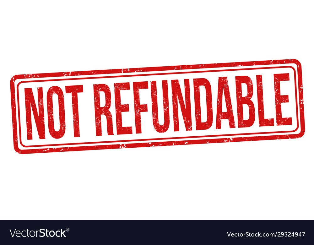 Non-refundable product